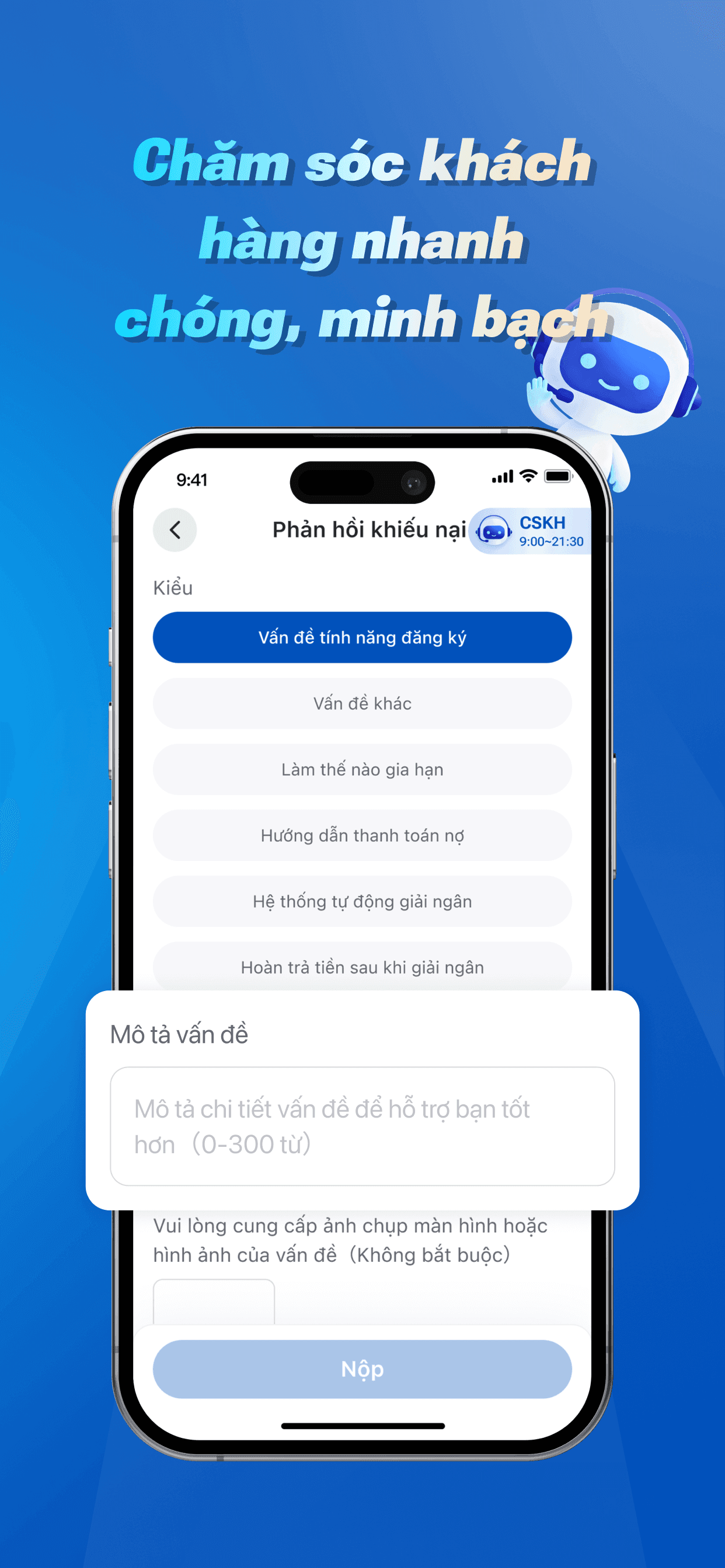 Vay tiêu dùng cá nhân Dola Dong