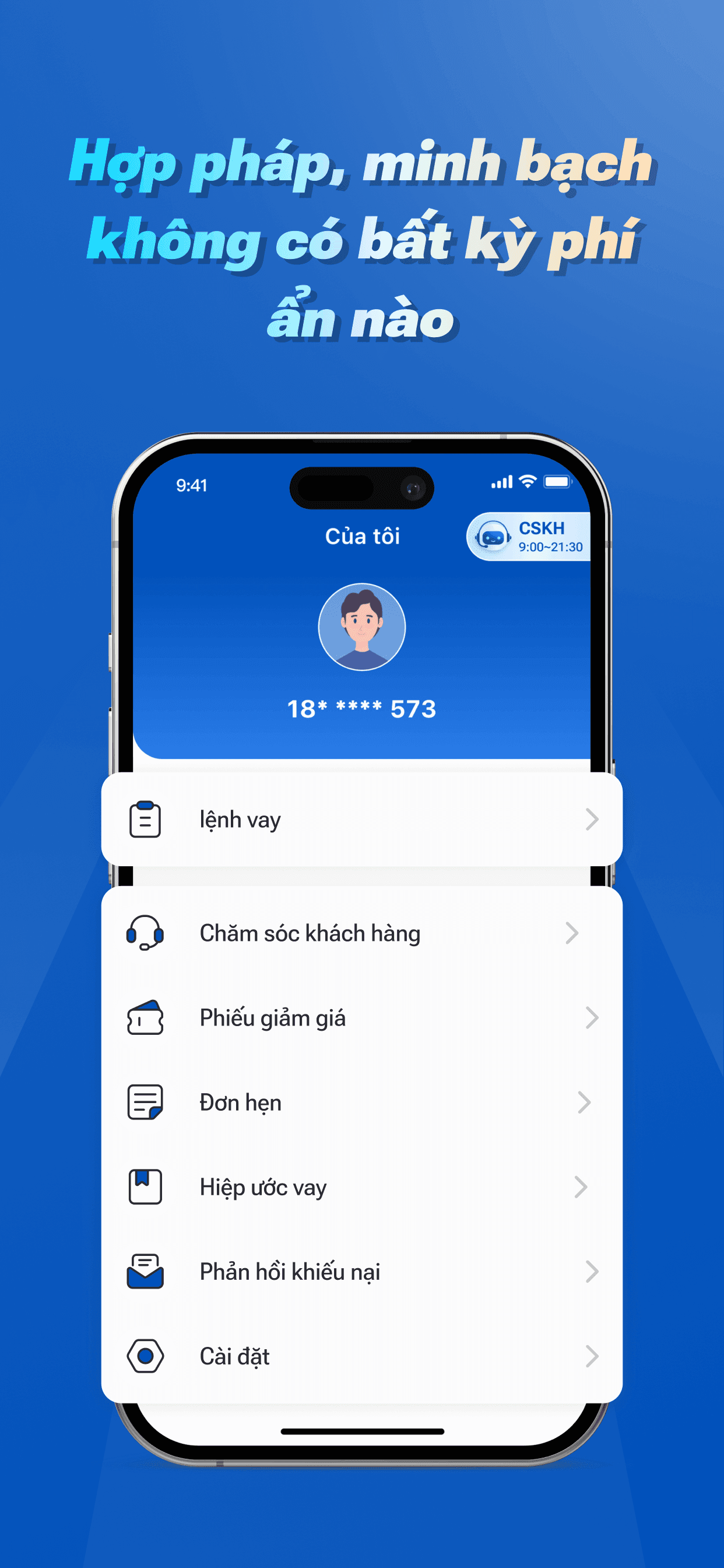 Vay tiền mặt linh hoạt Dola Dong
